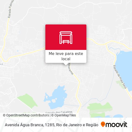 Avenida Água Branca, 1285 mapa
