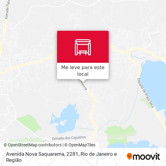 Avenida Nova Saquarema, 2281 mapa