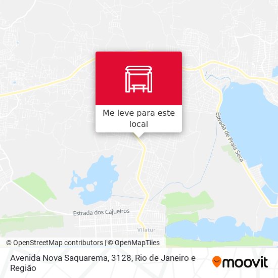 Avenida Nova Saquarema, 3128 mapa