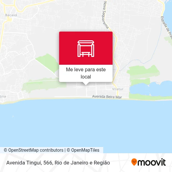 Avenida Tinguí, 566 mapa