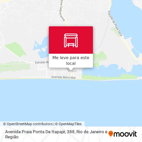 Avenida Praia Ponta De Itapajé, 388 mapa