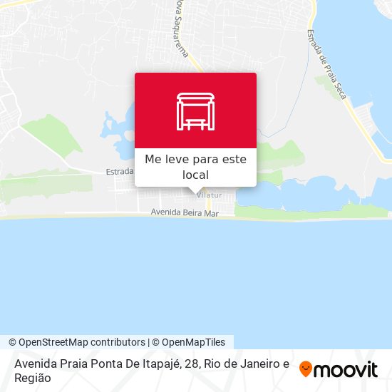 Avenida Praia Ponta De Itapajé, 28 mapa