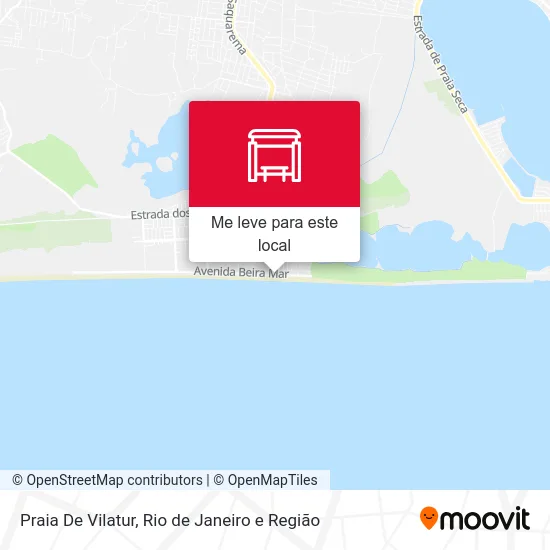 Praia De Vilatur mapa