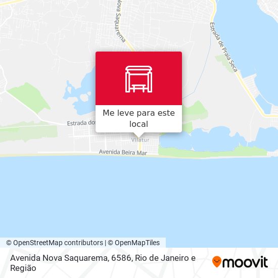 Avenida Nova Saquarema, 6586 mapa