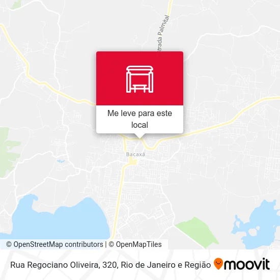 Rua Regociano Oliveira, 320 mapa