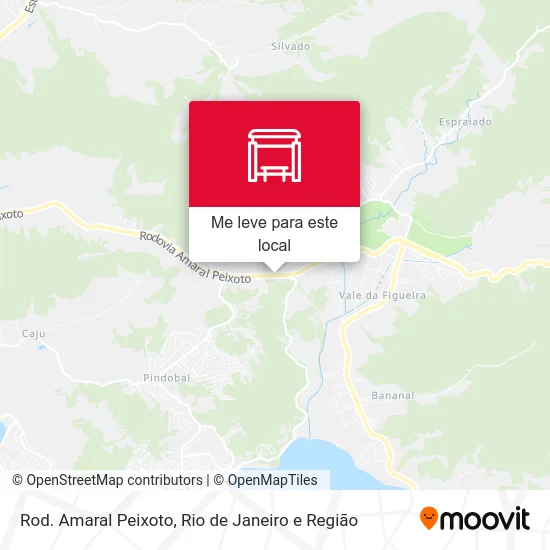Rod. Amaral Peixoto mapa