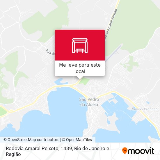 Rodovia Amaral Peixoto, 1439 mapa
