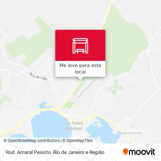 Rod. Amaral Peixoto mapa