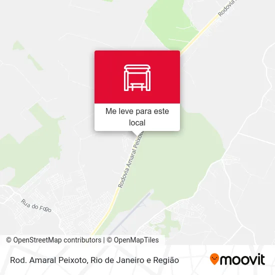 Rod. Amaral Peixoto mapa