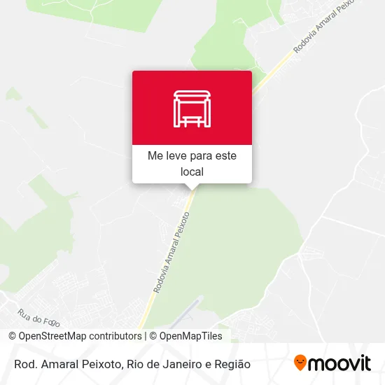 Rod. Amaral Peixoto mapa