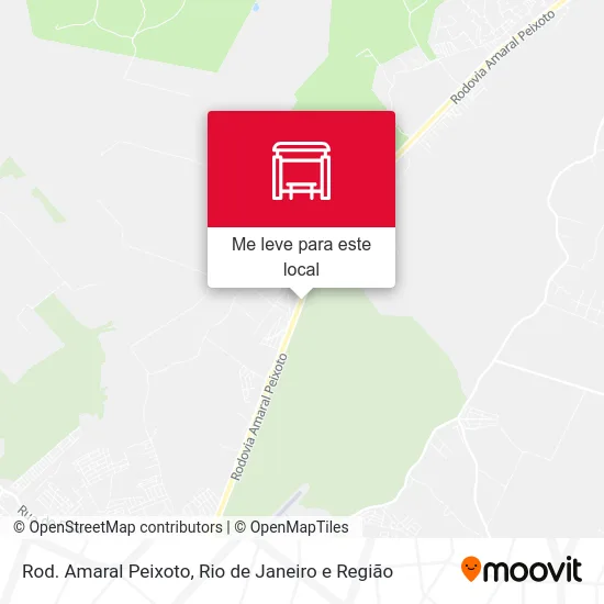 Rod. Amaral Peixoto mapa