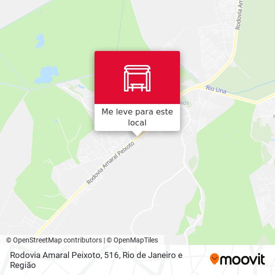 Rodovia Amaral Peixoto, 516 mapa