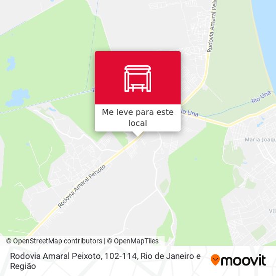 Rodovia Amaral Peixoto, 102-114 mapa