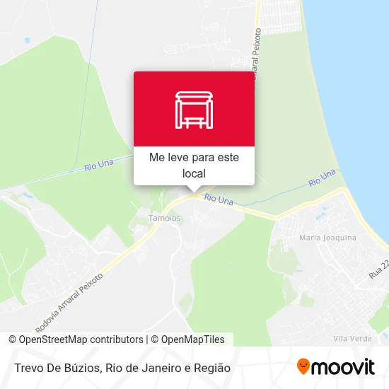 Trevo De Búzios mapa