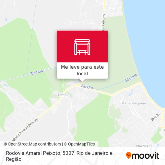 Rodovia Amaral Peixoto, 5007 mapa