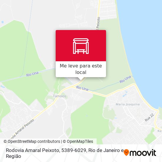 Rodovia Amaral Peixoto, 5389-6029 mapa
