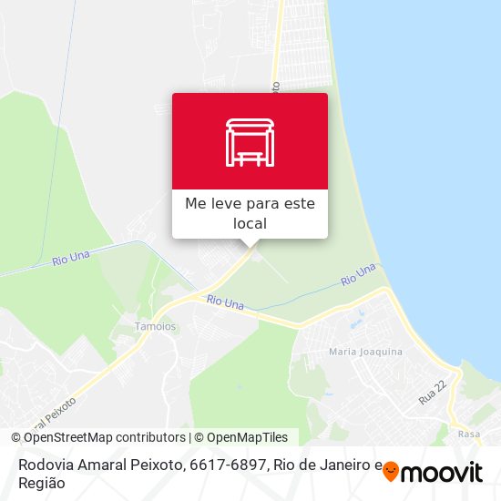 Rodovia Amaral Peixoto, 6617-6897 mapa