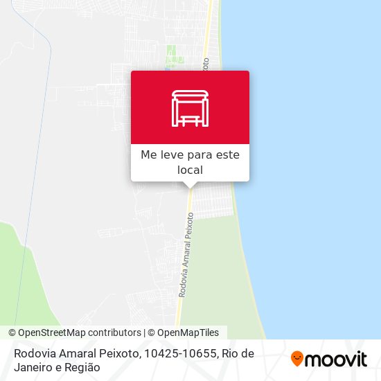 Rodovia Amaral Peixoto, 10425-10655 mapa