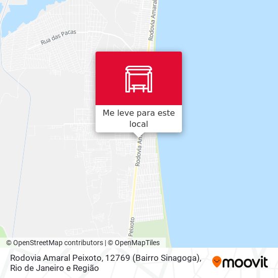 Rodovia Amaral Peixoto, 12769 (Bairro Sinagoga) mapa