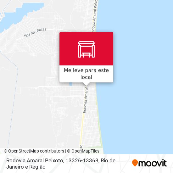 Rodovia Amaral Peixoto, 13326-13368 mapa