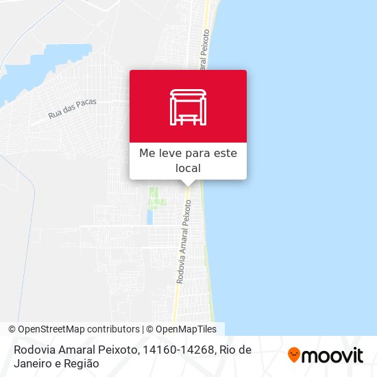 Rodovia Amaral Peixoto, 14160-14268 mapa