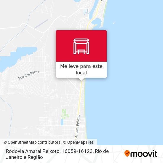 Rodovia Amaral Peixoto, 16059-16123 mapa