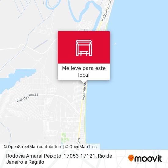 Rodovia Amaral Peixoto, 17053-17121 mapa