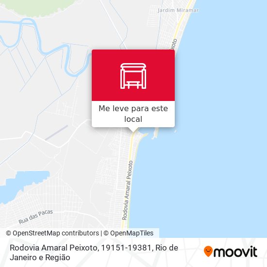 Rodovia Amaral Peixoto, 19151-19381 mapa