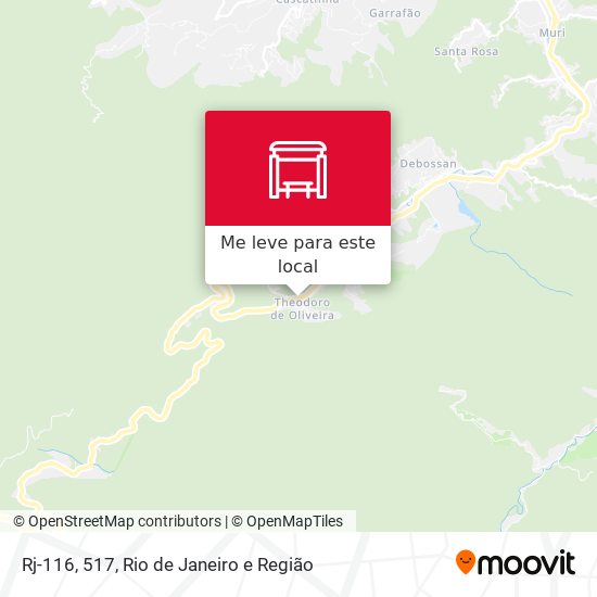 Rj-116, 517 mapa