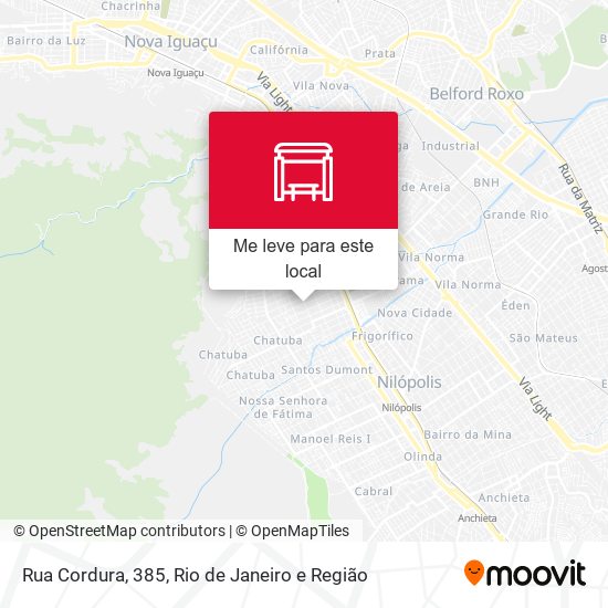 Rua Cordura, 385 mapa