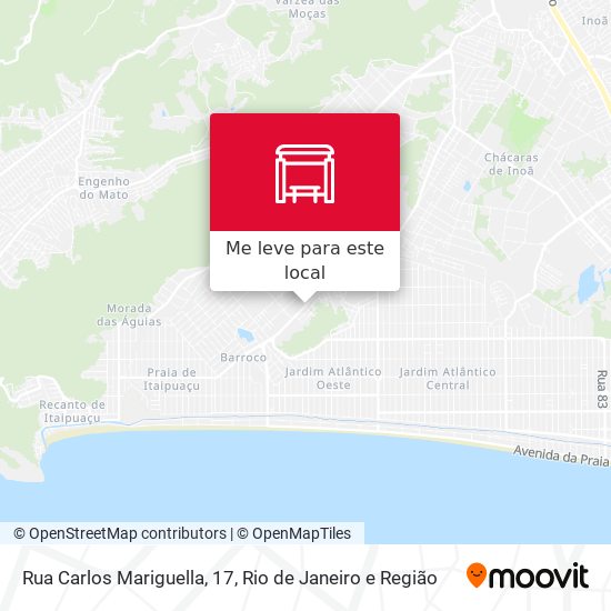 Rua Carlos Mariguella, 17 mapa