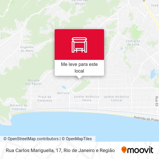 Rua Carlos Mariguella, 17 mapa