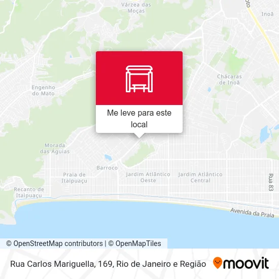 Rua Carlos Mariguella, 169 mapa