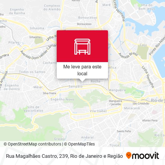 Rua Magalhães Castro, 239 mapa