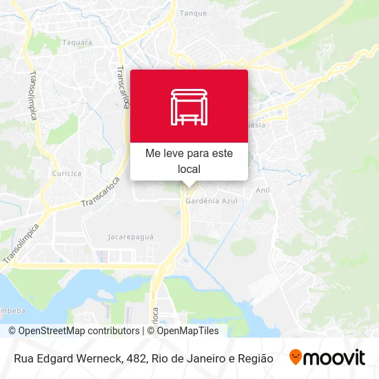 Rua Edgard Werneck, 482 mapa