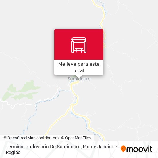 Terminal Rodoviário De Sumidouro mapa