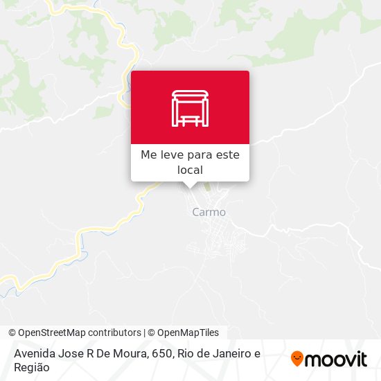 Avenida Jose R De Moura, 650 mapa