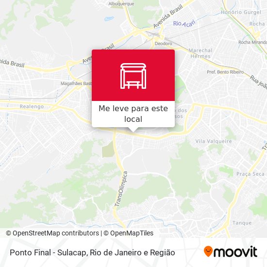 Ponto Final - Sulacap mapa