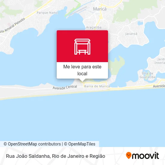 Rua João Saldanha mapa