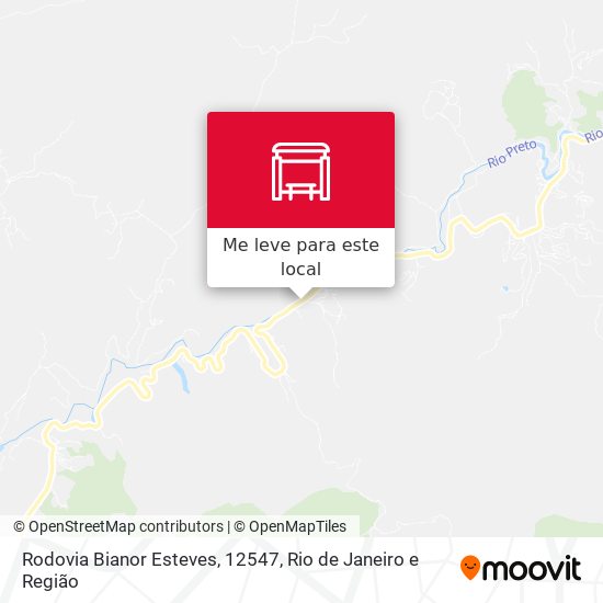 Rodovia Bianor Esteves, 12547 mapa