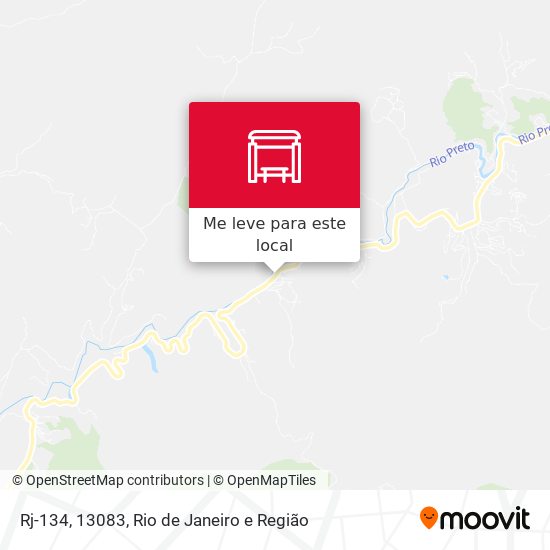 Rj-134, 13083 mapa