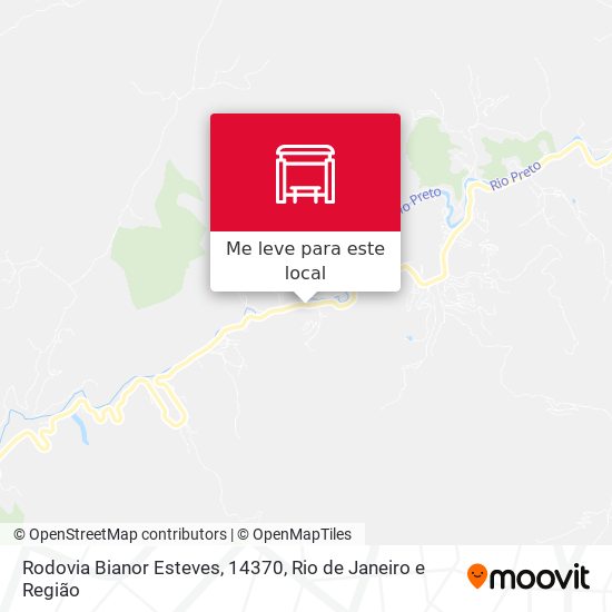 Rodovia Bianor Esteves, 14370 mapa