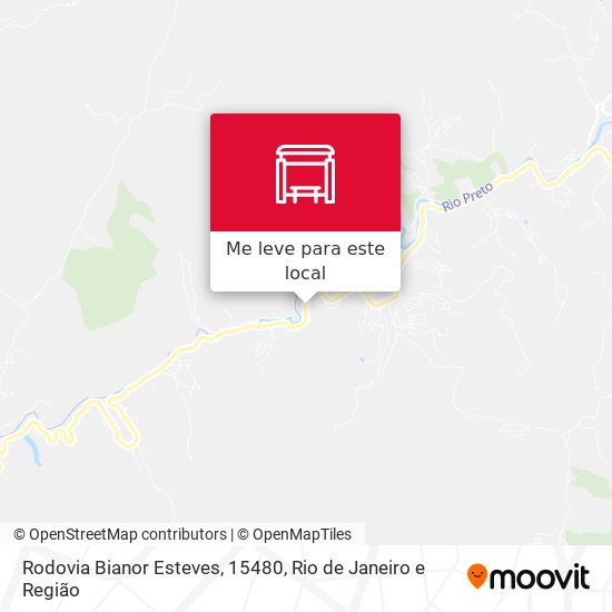 Rodovia Bianor Esteves, 15480 mapa