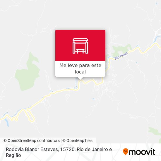 Rodovia Bianor Esteves, 15720 mapa
