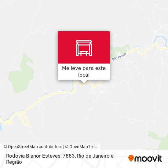 Rodovia Bianor Esteves, 7883 mapa