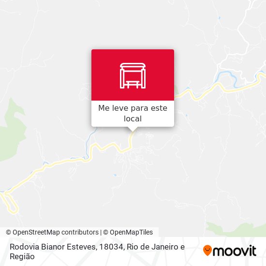 Rodovia Bianor Esteves, 18034 mapa