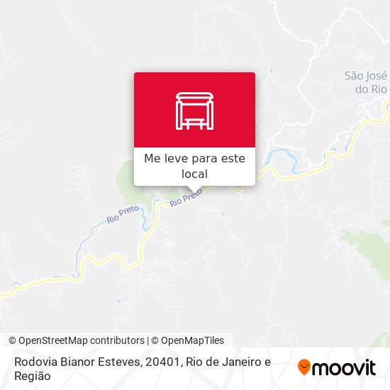 Rodovia Bianor Esteves, 20401 mapa