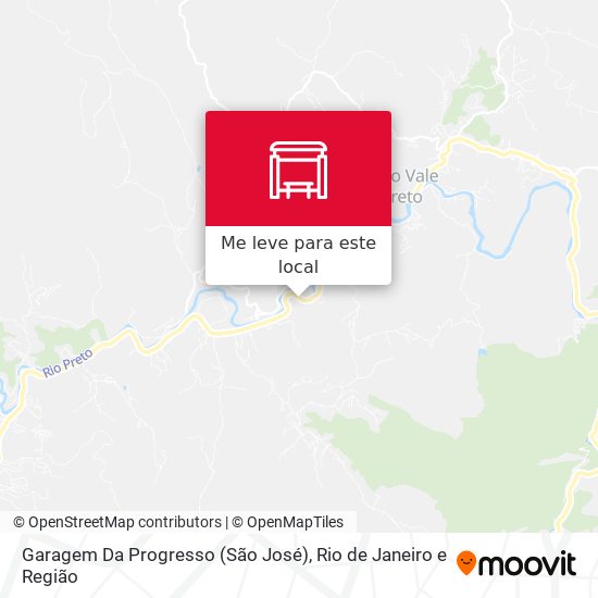 Garagem Da Progresso (São José) mapa