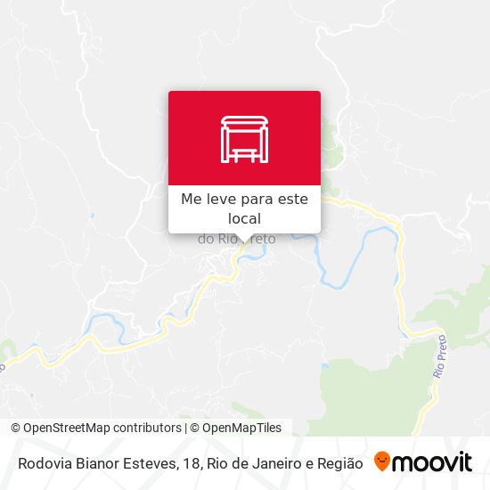 Rodovia Bianor Esteves, 18 mapa