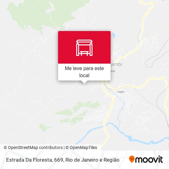 Estrada Da Floresta, 669 mapa